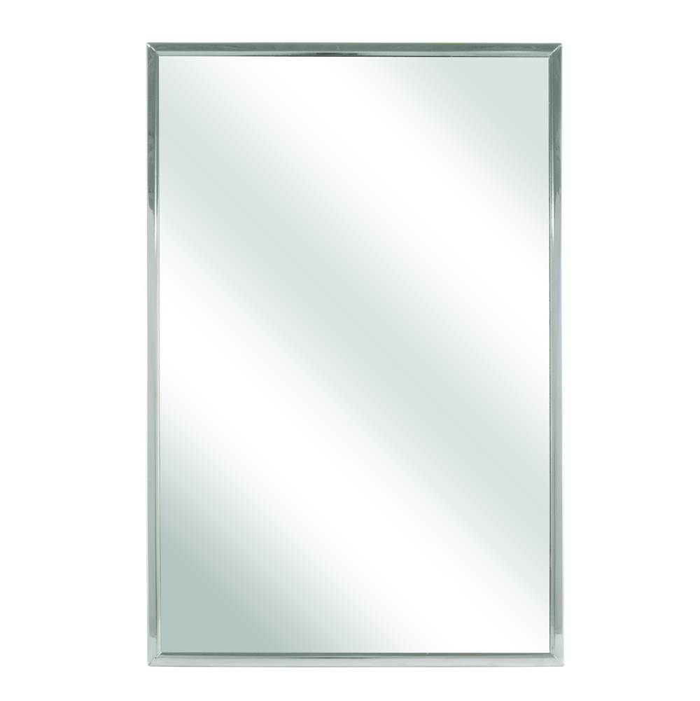 Bradley Mirror, Channel Frame, 24x36