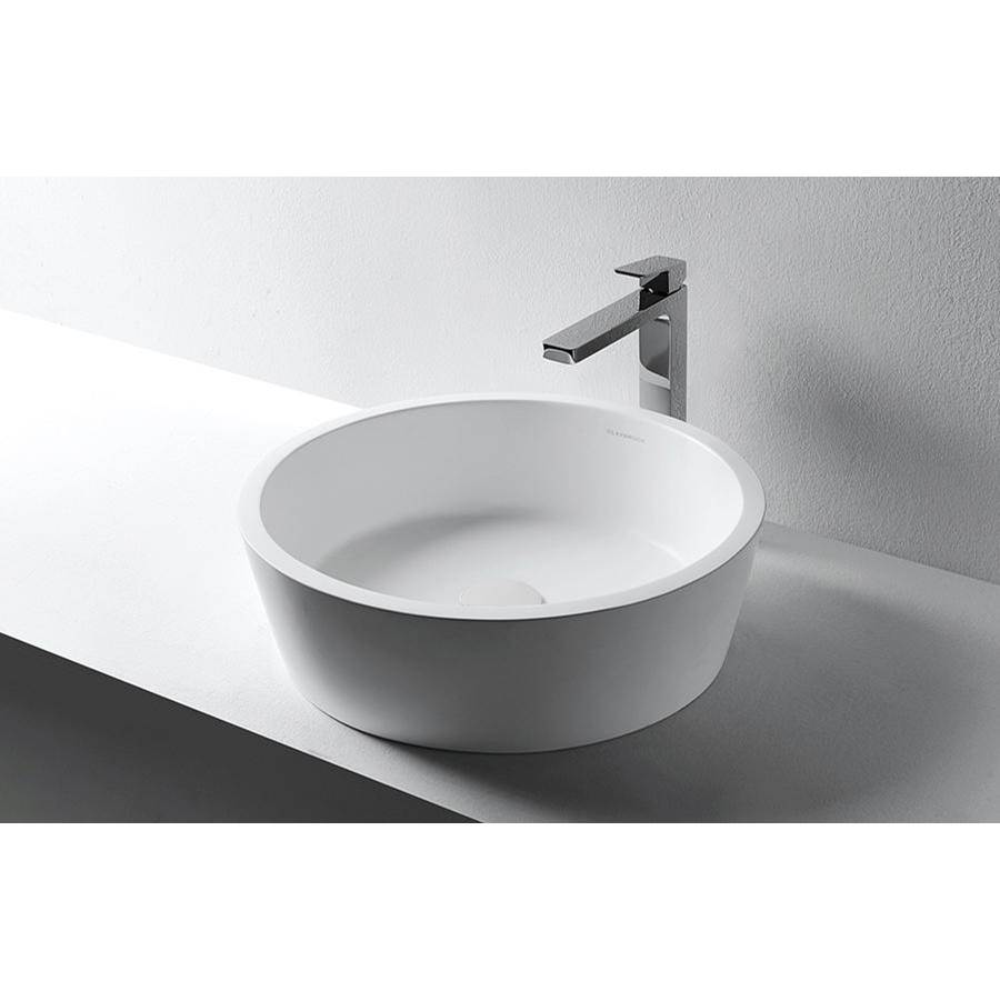 Claybrook Halo Basin With Matching Pop-Up Waste In Mist