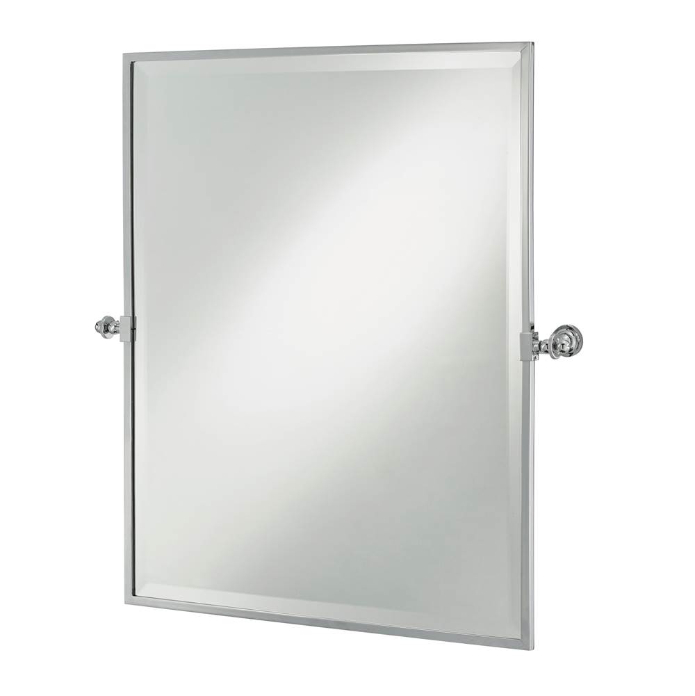 The Sterlingham Company Ltd 30 X 24 Framed Rectangular Tilt Mirror With Concealed Mounting