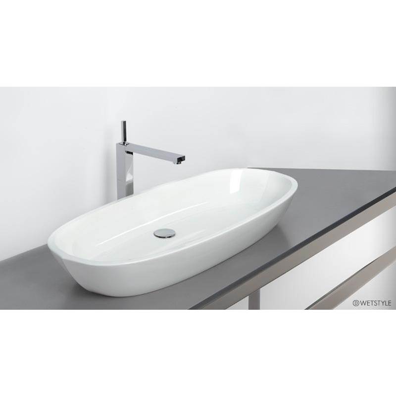 WETSTYLE Lav - Be - 36 X 15 X 4 - Above Mount Vessel - White Dual